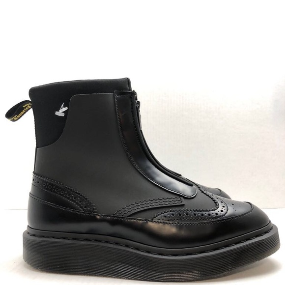 womens zip up doc martens